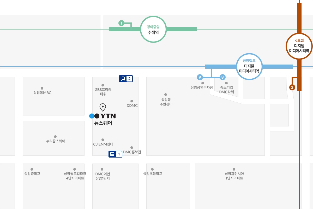 오시는 길 지도